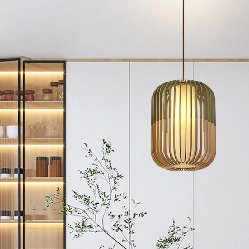 Amaya Wooden Pendant Lamp
