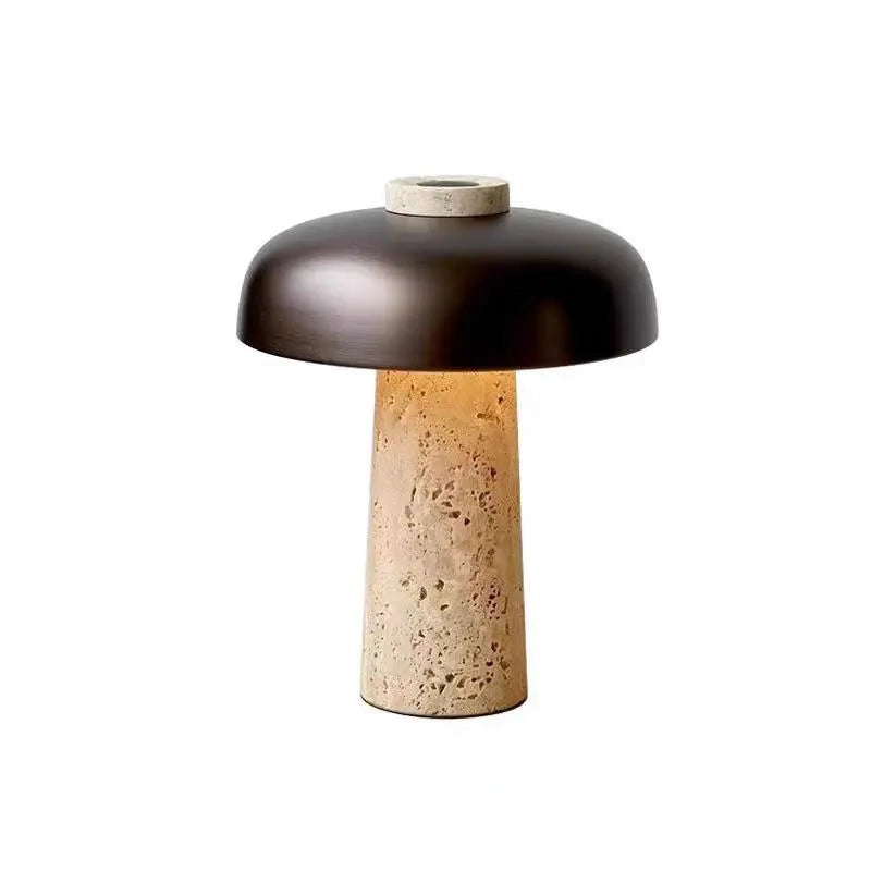 Alto Travertine Table Lamp