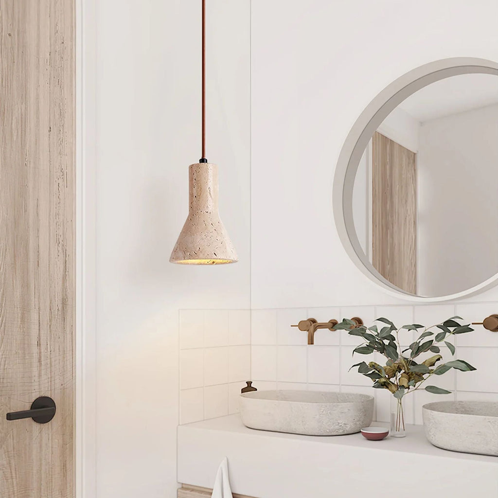 Aeremis Natural Stone Pendant Lamp