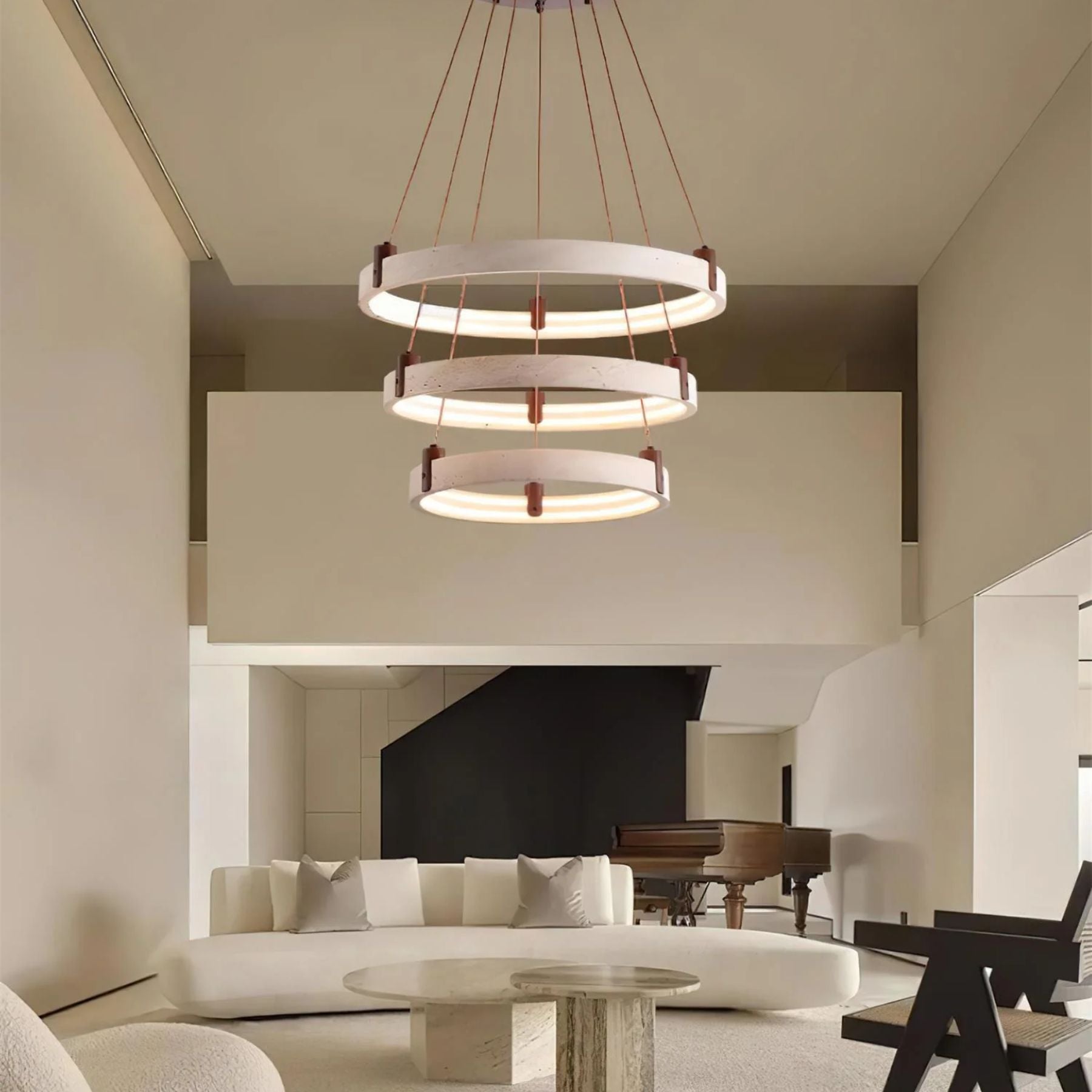 Aluson Natural Stone Pendant Lamp