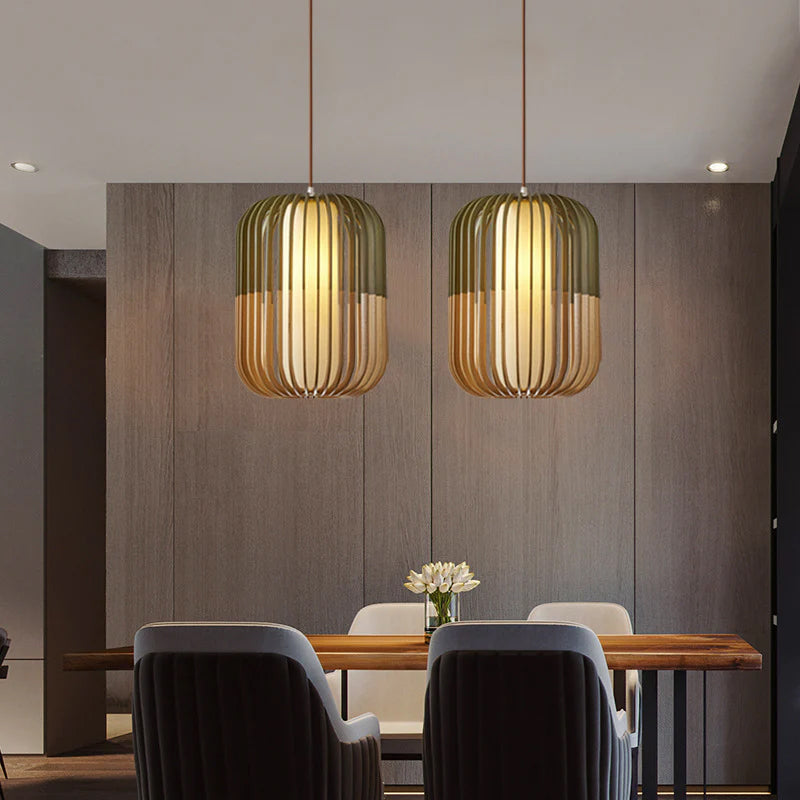 Amaya Wooden Pendant Lamp