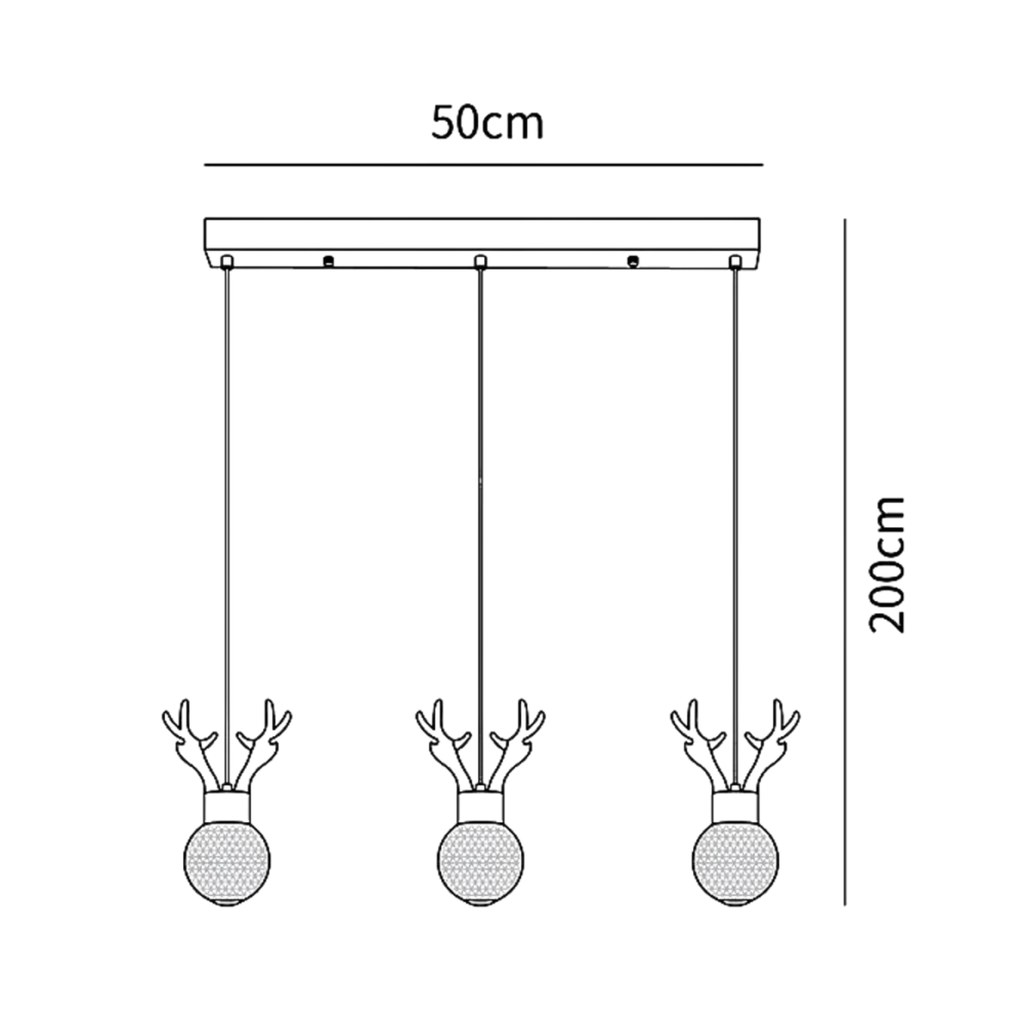 Antler Pendant Light