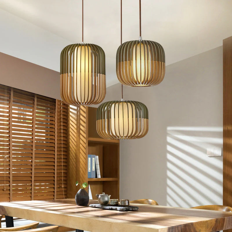 Amaya Wooden Pendant Lamp