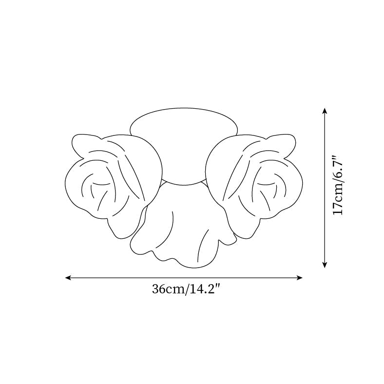 Alysa Flower Ceiling Lamp