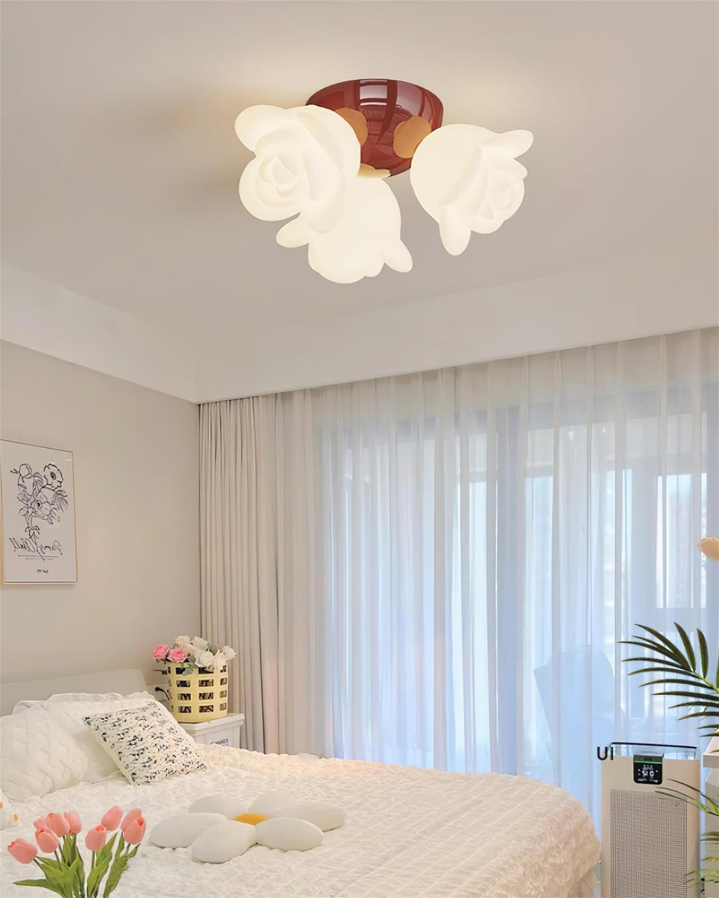 Alysa Flower Ceiling Lamp