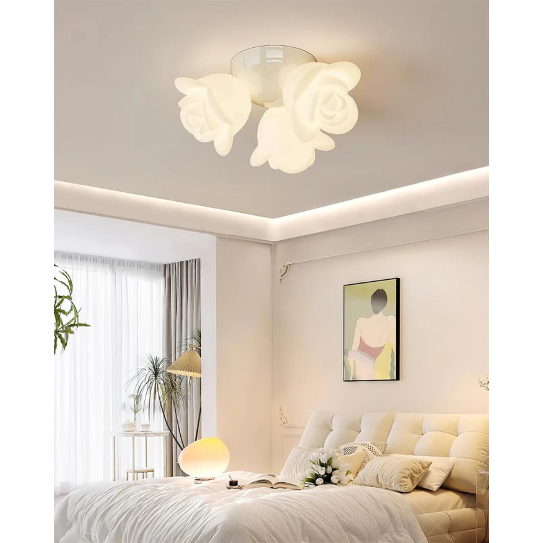 Alysa Flower Ceiling Lamp