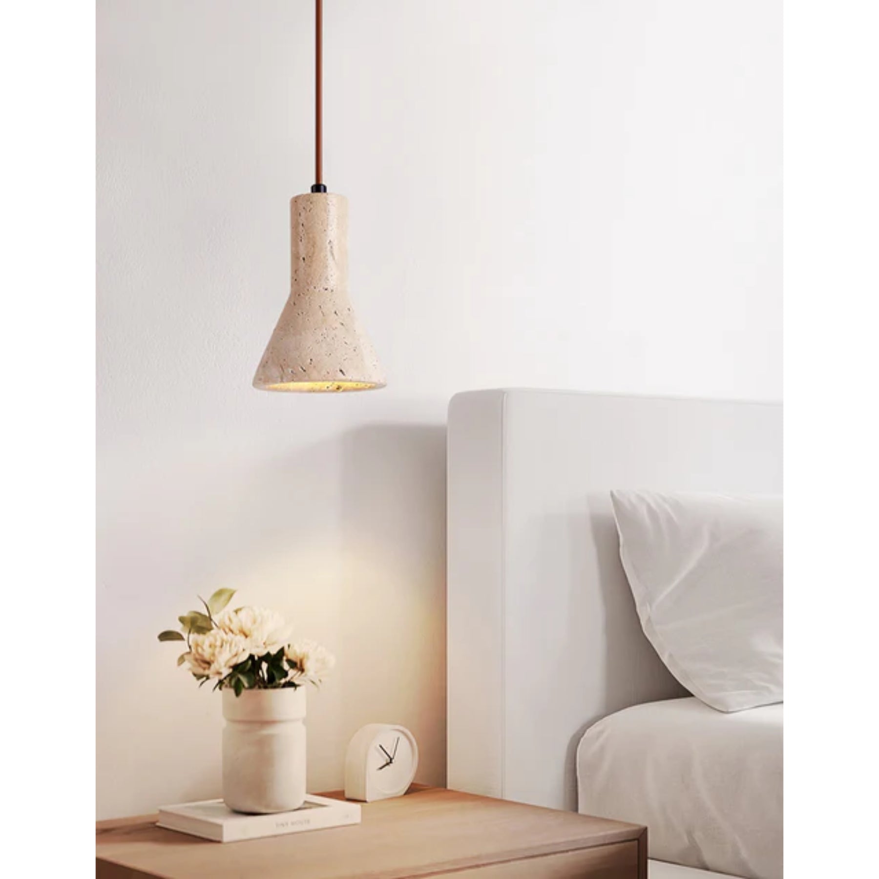 Aeremis Natural Stone Pendant Lamp