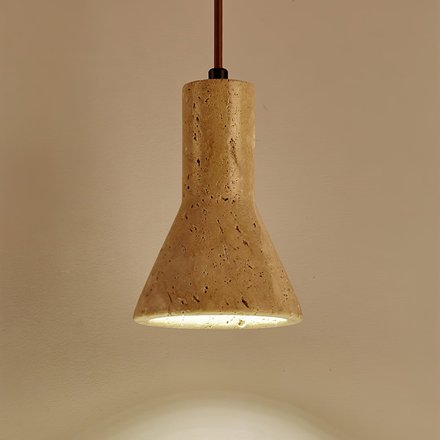 Aeremis Natural Stone Pendant Lamp