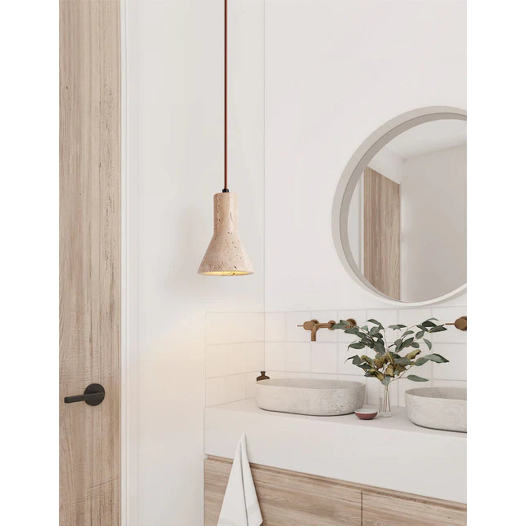 Aeremis Natural Stone Pendant Lamp