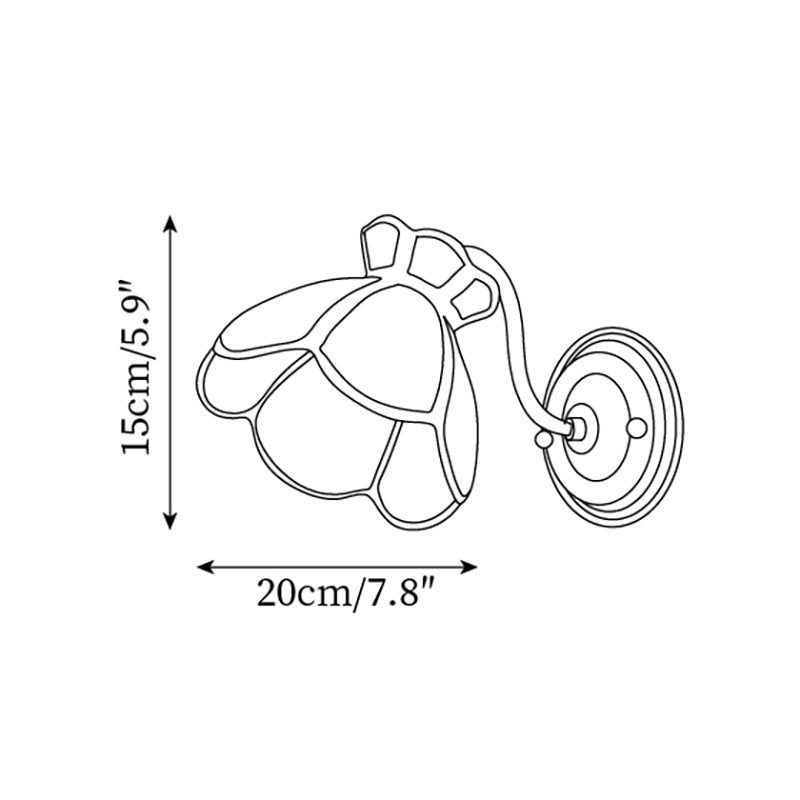 Alvessio Flower Wall Lamp