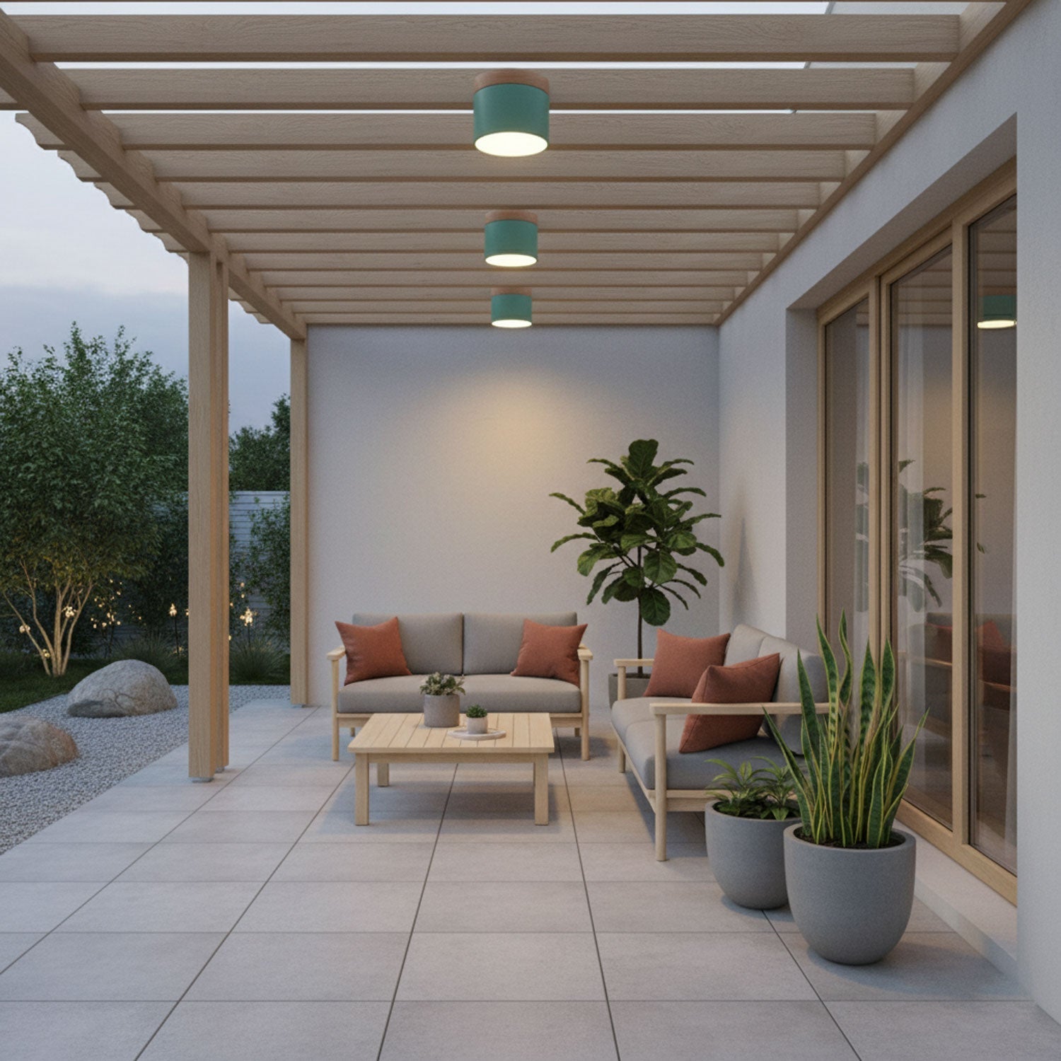 Amfi Cylinder Spotlight Ceiling Lamp