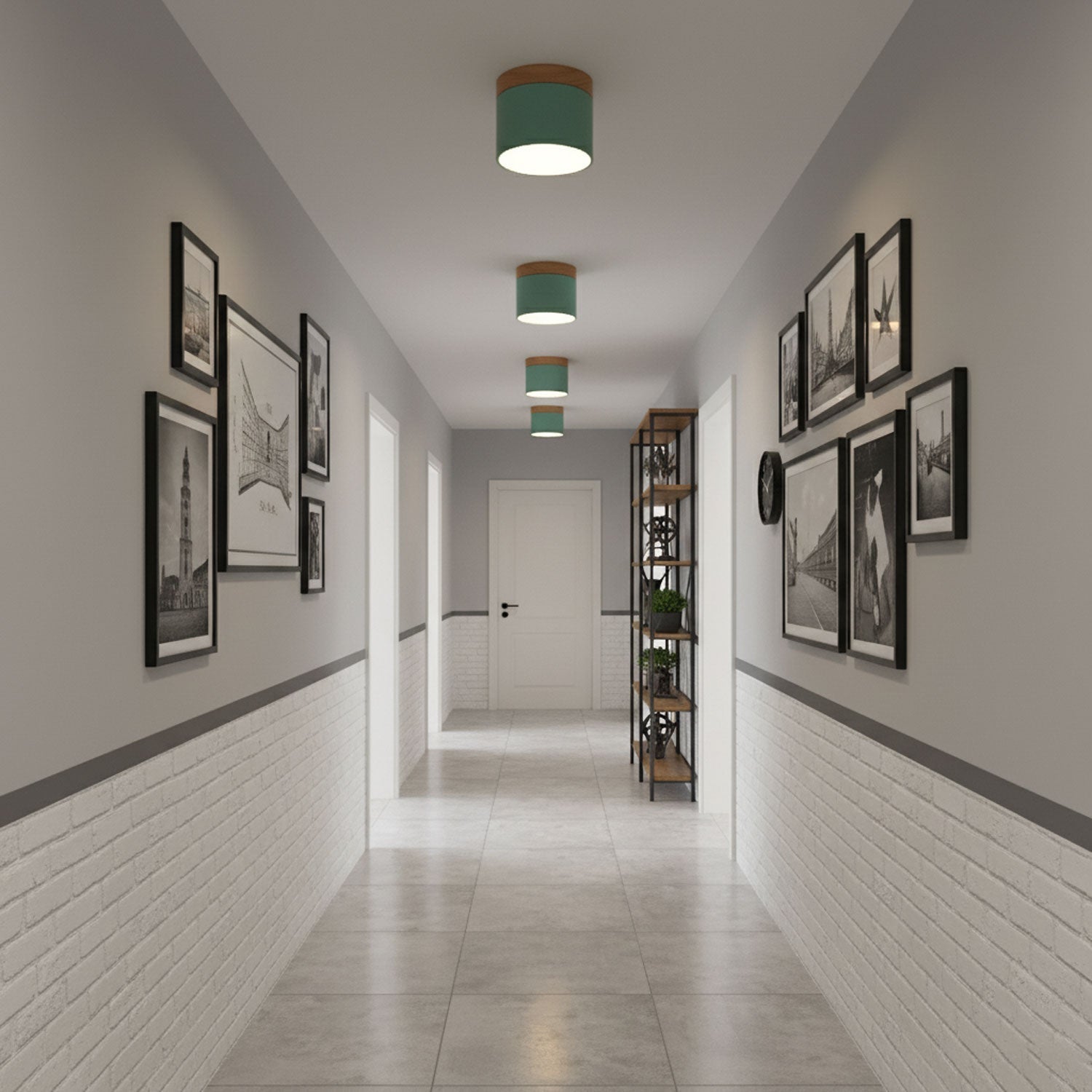 Amfi Cylinder Spotlight Ceiling Lamp