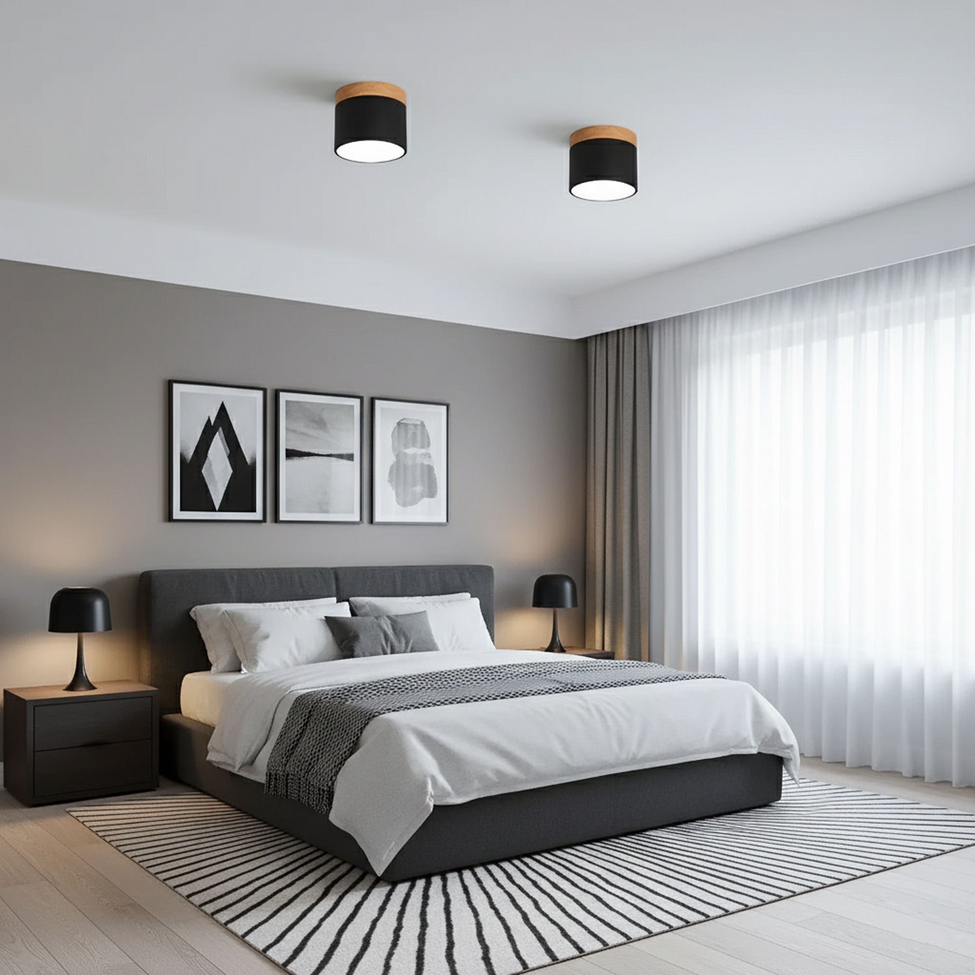 Amfi Cylinder Spotlight Ceiling Lamp