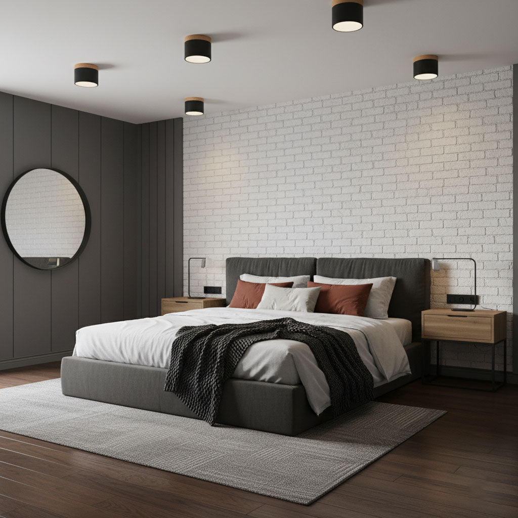 Amfi Cylinder Spotlight Ceiling Lamp