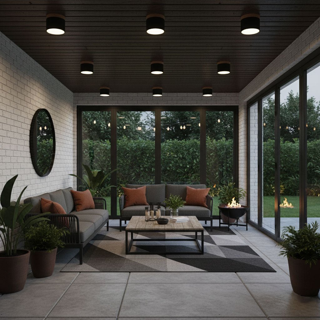 Amfi Cylinder Spotlight Ceiling Lamp