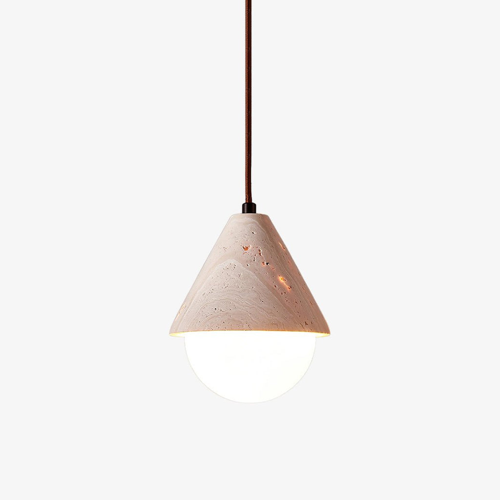 Alosim Travertine Pendant Lamp