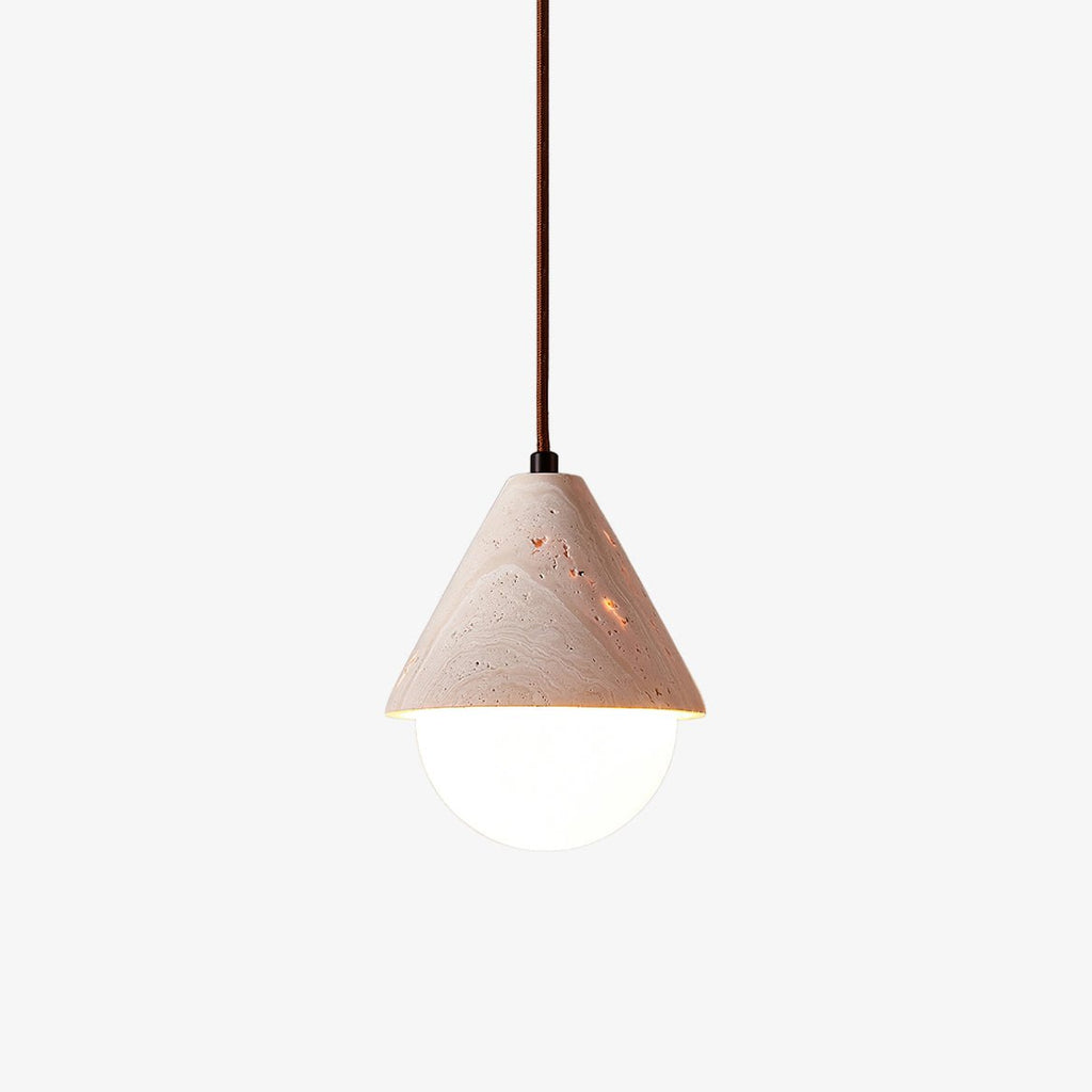 Alosim Travertine Pendant Lamp