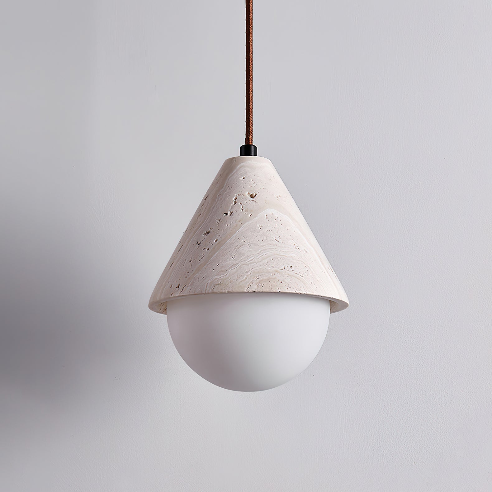 Alosim Travertine Pendant Lamp