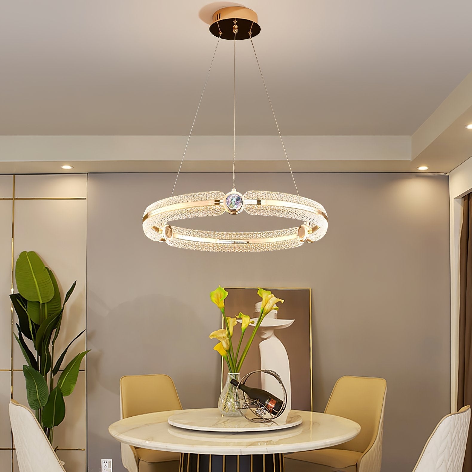 Alome Ring Design Pendant Lamp