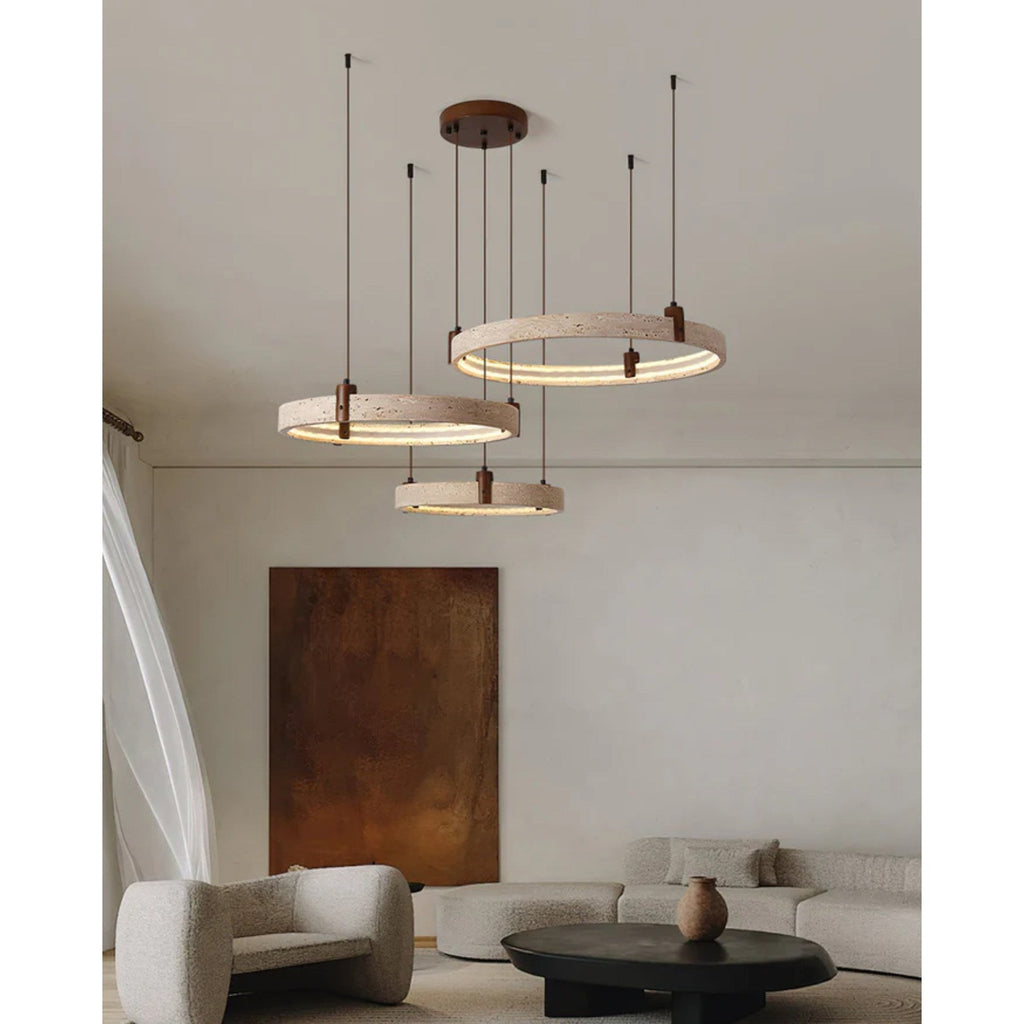Aluson Natural Stone Pendant Lamp