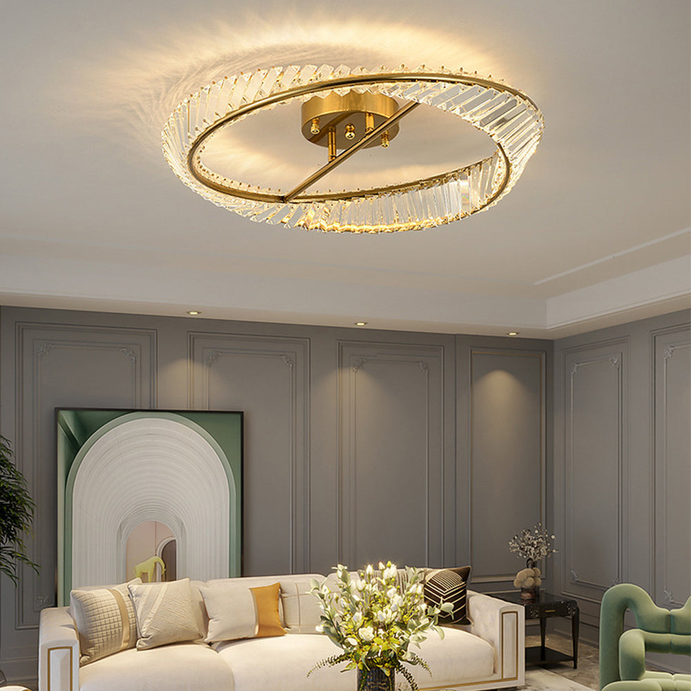 Alzero Crystal Ceiling Lamp