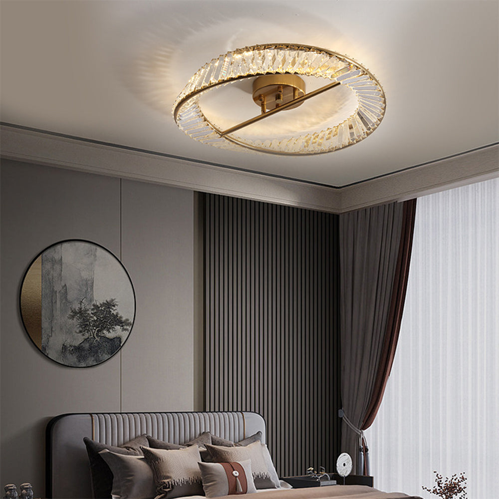 Alzero Crystal Ceiling Lamp