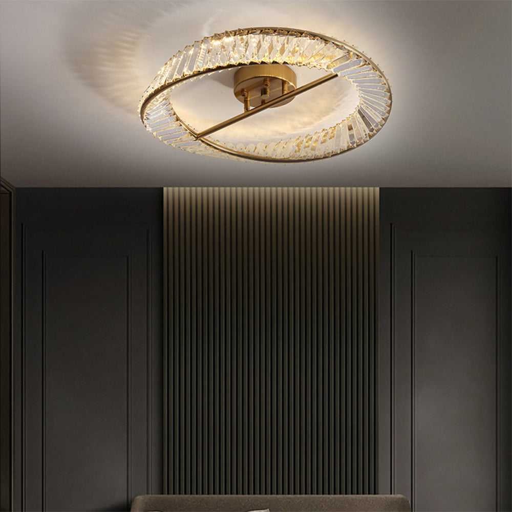 Alzero Crystal Ceiling Lamp