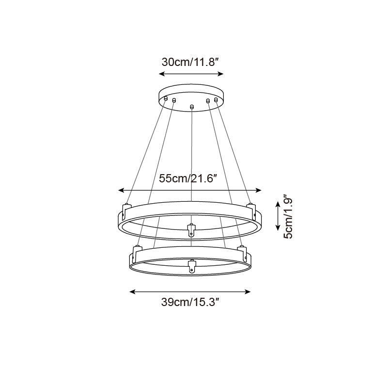 Aluson Natural Stone Pendant Lamp