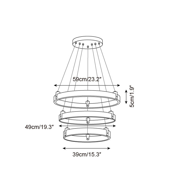 Aluson Natural Stone Pendant Lamp