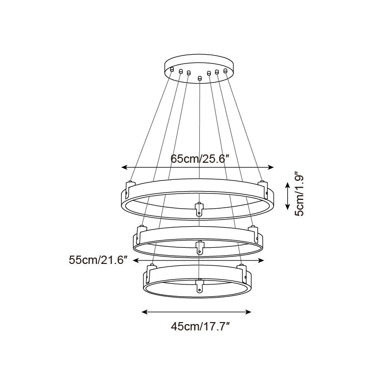 Aluson Natural Stone Pendant Lamp
