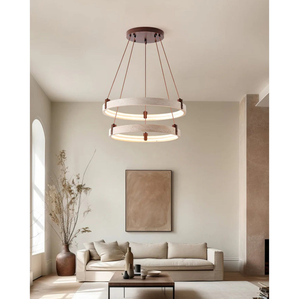 Aluson Natural Stone Pendant Lamp