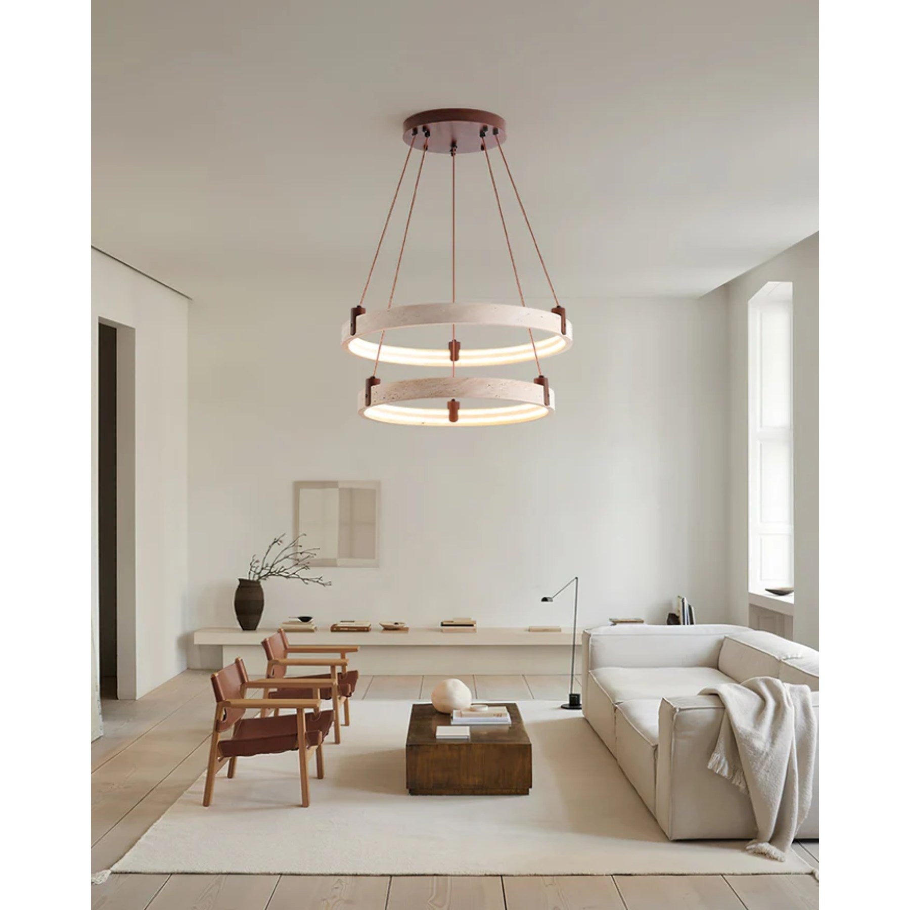 Aluson Natural Stone Pendant Lamp