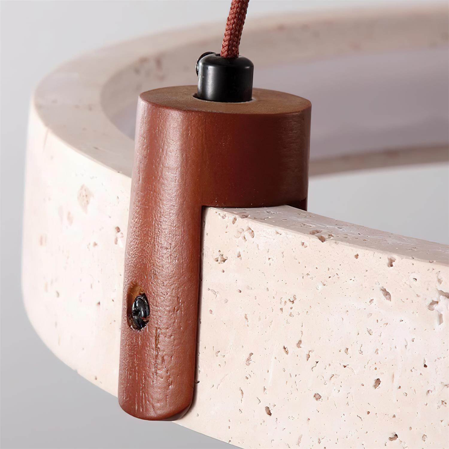 Aluson Natural Stone Pendant Lamp