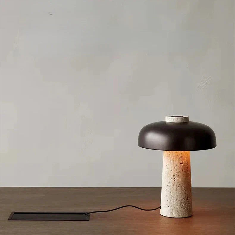 Alto Travertine Table Lamp