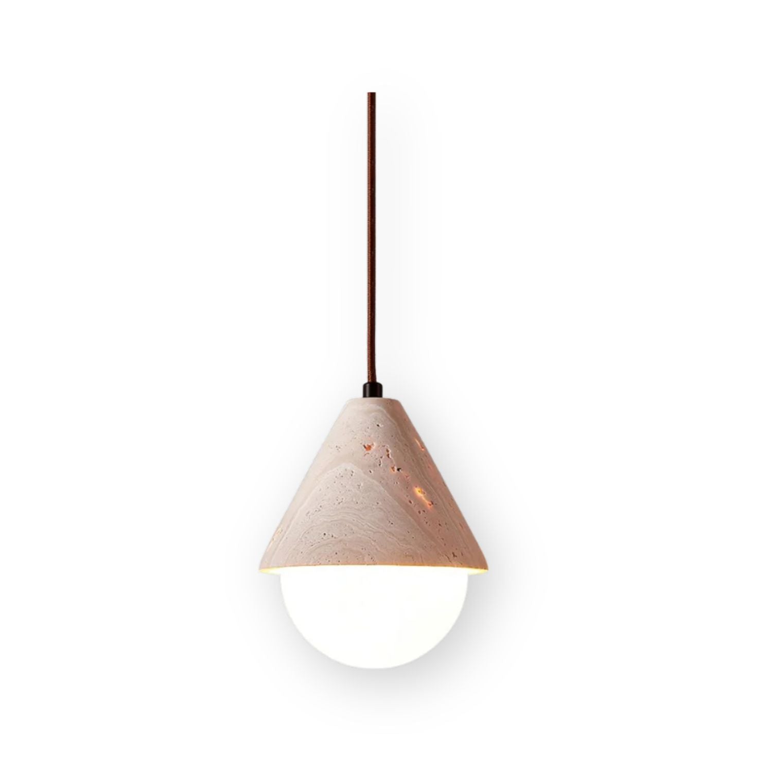Alosim Travertine Pendant Lamp