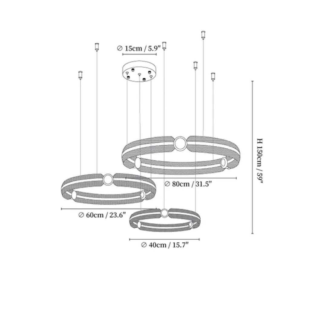 Alome Ring Design Pendant Lamp